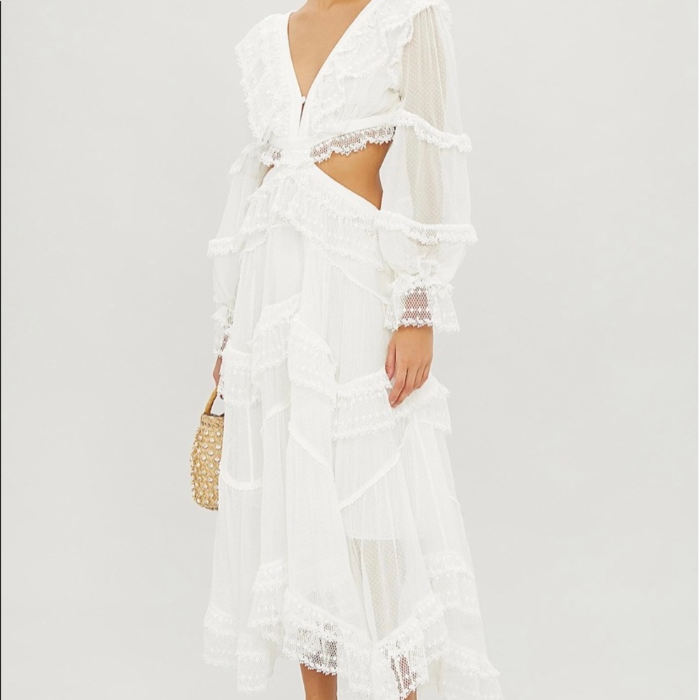 ISO Zimmermann Suraya Cutout dress